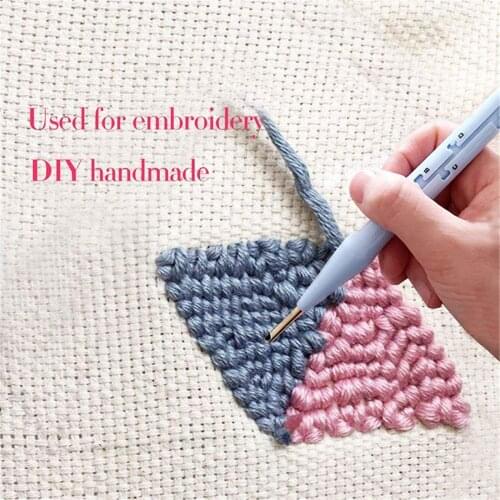 1Pcs Monks Cloth for DIY Embroidery Needlework Fabric Sewing Punch Needle Accessory Handmade Solid Beginner Fabric Accessories