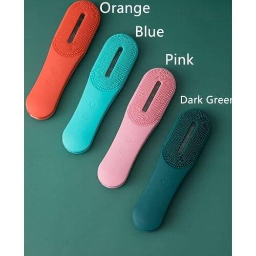 Personal Care Sonic Face Massager Electric Facial Cleansing Brush Silicone Rechargeable