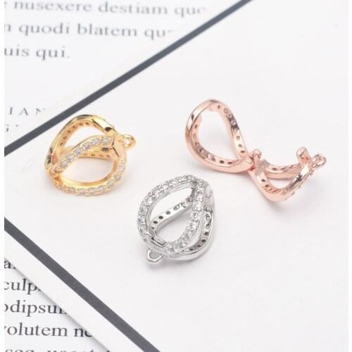 925 Silver Clasps Accessories For DIY Jewelry Bracelet Making Clasps & Hooks For Pearls Necklace Jewelry Findings Making Supplie