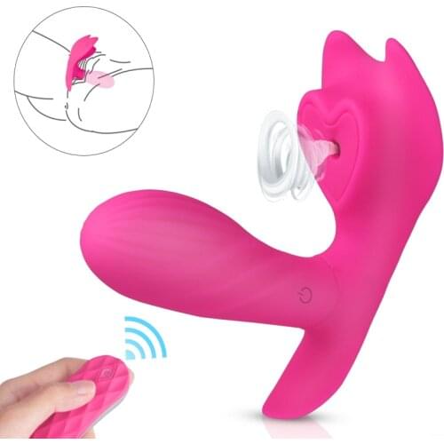 Women Wireless Remote Control Sucking Vibrations Adult Sex Toys For Men Women Gay Lesbian Couples