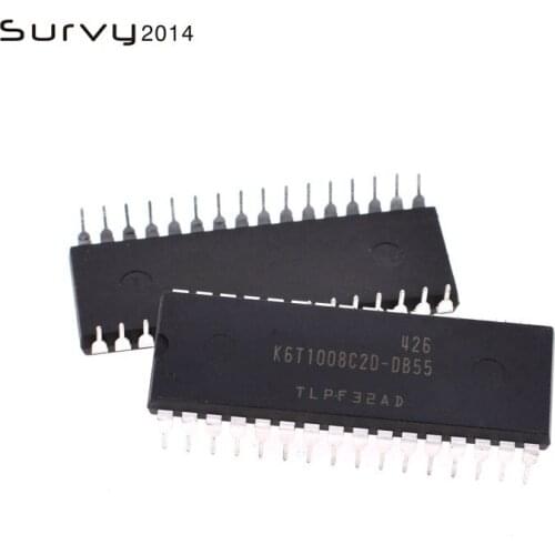 1/5PCS K6T1008C2D-DB55 DIP-32 K6T1008C2D K6T1008C2 K6T1008C HOT NEW diy electronics