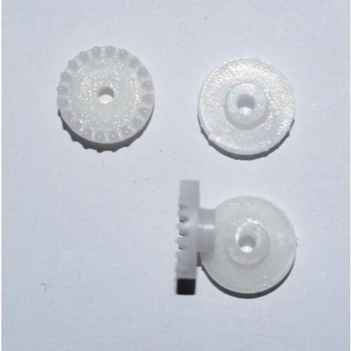 10/100pcs 20 teeth crown gear / face gear / plastic gears / 2mm hole/Technology model parts /toy accessories C202A
