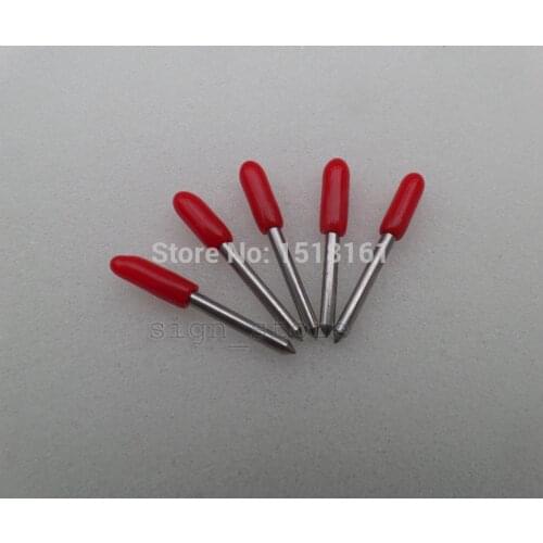 15 pcs/lot 45 degree Roland Cutting Plotter Blade Redsail Rabbit Ruijie Secabo Vinyl Cutter Blades Knife