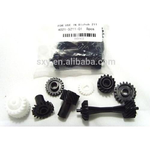 5 sets free shipping high quality Developer gear kit for Minolta Di163_Bizhub 211