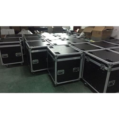 640mmX640mm P5 or P10 cabine aluminium die casting cabinet 1 Pack 6 or 1 pack 8 flight case