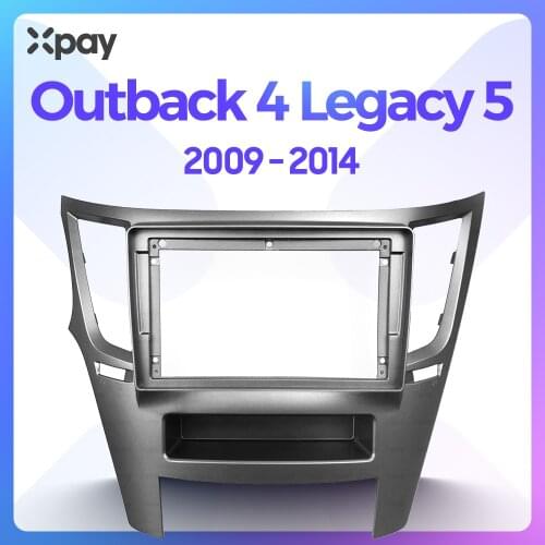 9-inch 2din car radio dashboard For Subaru Outback 4 legacy 5 2009-2014 Gps stereo panel for mounting car panel dual Din frame