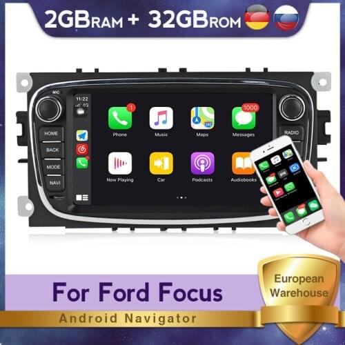 7 inch Car multimedia video player For Ford/Focus/S-Max/Mondeo 9/GalaxyC-Max Android Navigator quad core GPS Audio stereo