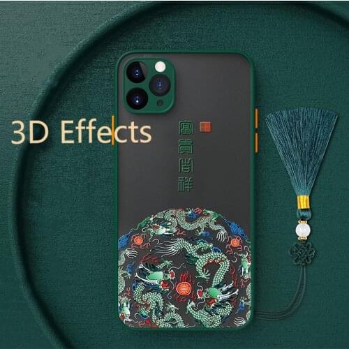 China Style iPhone Case Auspicious AppleiPhone 12 Case 12max Tassel IPhone 11 for X / XR