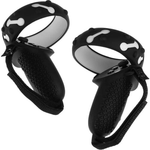 For Oculus Ques 2 VR Touch Controller Grip Cover Adjustable 3in1 Silicone Cover Handle Protective Sleeve for Oculus Quest2 Acces