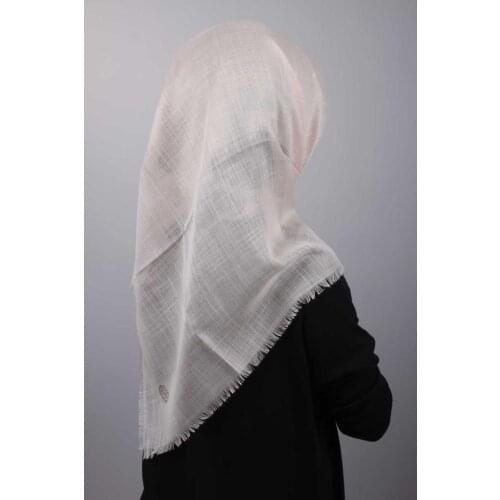 ERİPEK SHİNE FLAT SILVERY LINEN SCARF-RENK-01