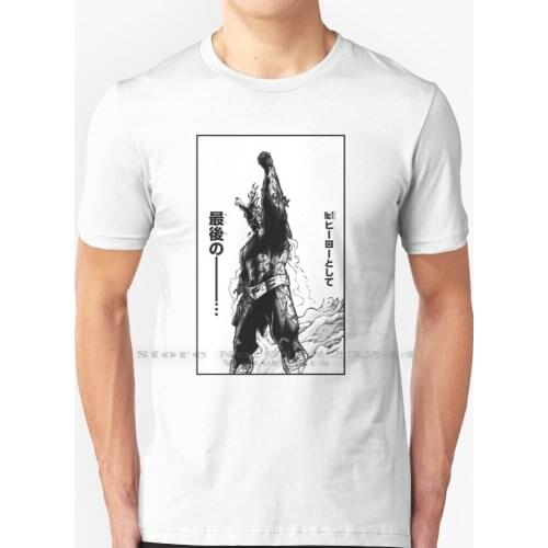 All Might-The Best Hero-T Shirt 100% Pure Cotton Boku No Hero Academia My Hero Academy All Might Yagi Toshinori Creative