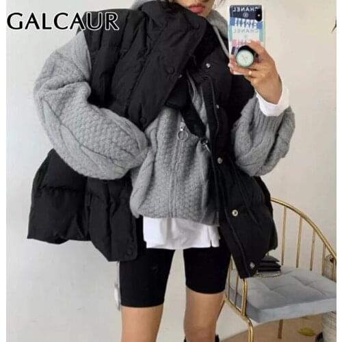 Женские длинные жилеты GALCAUR China At AliExpress