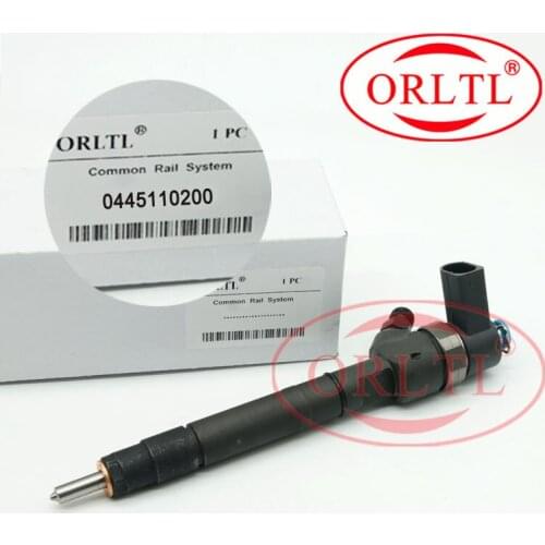 ORLTL 0445110200 Common Rail Fuel Injection Assy 0445 110 200 Fuel Injector Diesel Oil Inyector 0 445 110 200