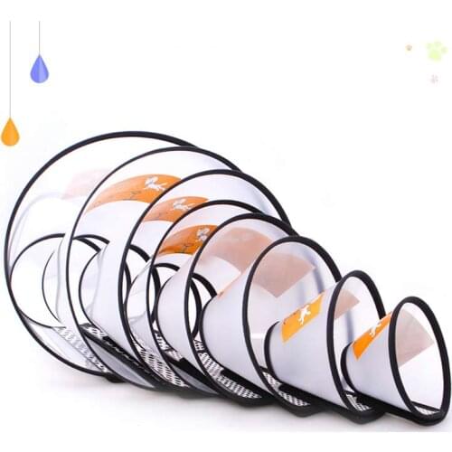 Plastic Cone Pet Products Anti Bite And Scratching Elizabeth Collar For Cats Elizabeth Circle Dog Protection Beauty Healing E