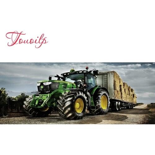 Full Diy diamond painting cross stitch Agricultural truck crystal square 5d rhinestones mosaic unfinished diamond embroidery