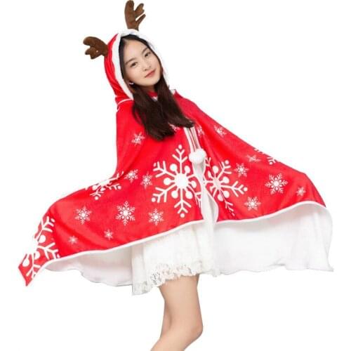 Christmas Christmas shawl Christmas performance clothing stage plush toy shawl