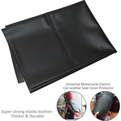 New Motorcycle Seat Foreskin Scooter Electric Car Seat Cushion Wear-resistant Universal Free Seat Cushion Leather 90*70CM
