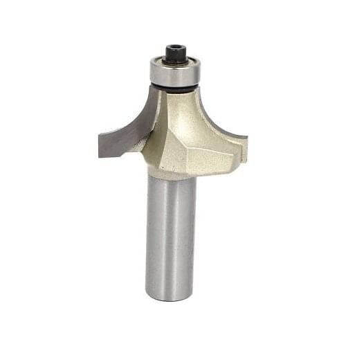 1/2-inch Shank 1-inch Cutting Dia 2 Flutes Corner Round Roundover Router Bit