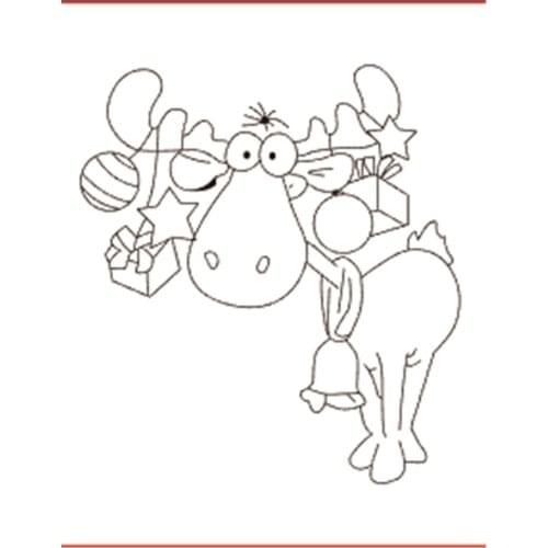 10x6 pony Transparent Clear Silicone Stamp Seal for DIY scrapbooking photo album Decorative clear stamp