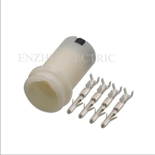 50SET DJ304Y1-2.3-11 car wire male cable connector terminal 4 pin connector Plugs sockets seal Fuse box