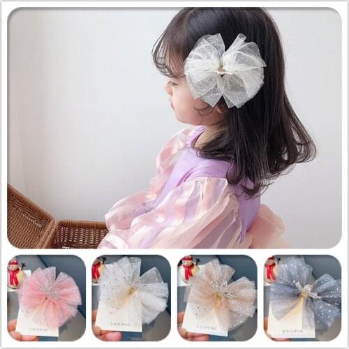 Boutique 12pcs Fashion Rhinestone Tiaras Bow Hairpins Glitter Crown Tulle Bowknot Hair Clips Princess Headwear Hair Accessories