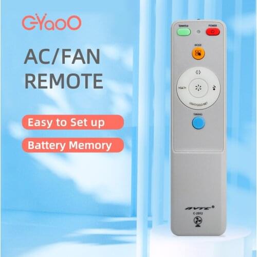 Air Conditional Remote Control C-2012 Wireless Fan Controller Fan Remote Controller With Lighting