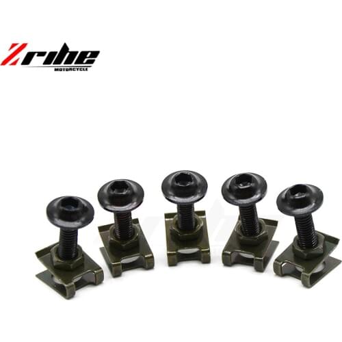 For Universal 5pcs from the body of the motorcycle fairing screw fastener clips sportbike For BMW K1200 GT K1200GT K 1200 GT K 1