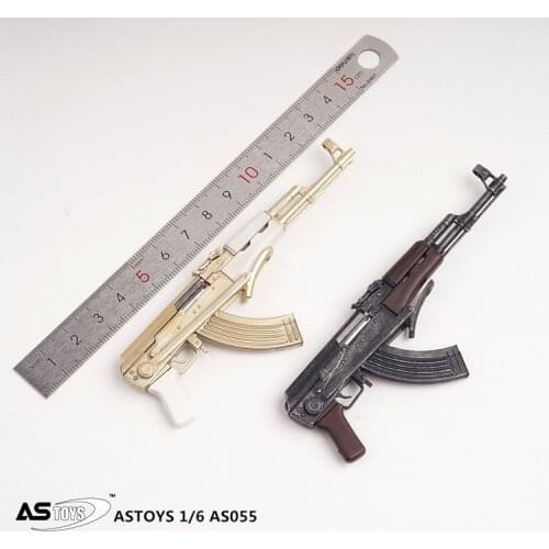 1/6 of the Action Figures Model ASTOYS AS055 AK47 AKM Russian weapons ModelFolding bracket