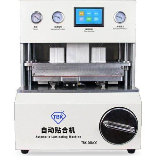 TBK-908 LCD Display OCA Laminating and Bubble-Removing Machine 2-in1 for Universal Edge Curved Display Flat Touch Screen