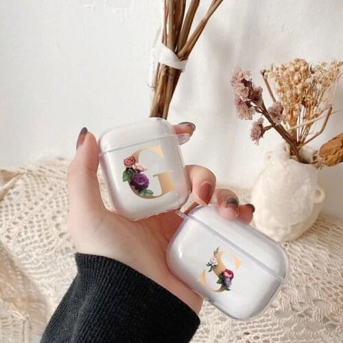 Fashion Custom Name Letters TPU silicone Bluetooth Airpod Case For Airpods 1/2 Airpods pro 3 soft cover