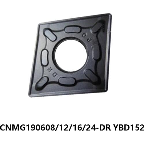 Original CNMG190608-DR CNMG190612-DR CNMG190616-DR CNMG190624-DR YBD152 CNMG1906 Carbide Inserts for Cast Iron CNC Cutting