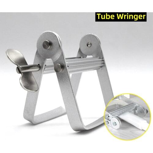 Portable Home Toothpaste Squeezer Bathroom Accessories Tube Squeezer Lazy Metal Squeezing Tools Hair Color Dye Cosmetic Squeezer