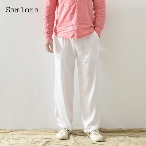 Samlona Men's Loose Pants