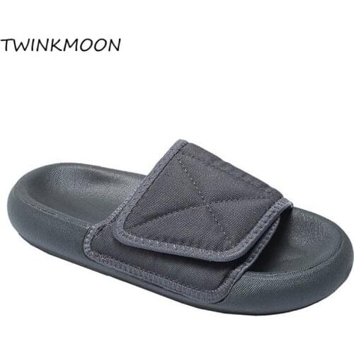 Chunky Slippers Women 2020 Summer Shoes Fashion Couples Slippers Platform Thick Bottom Comfort Casual Slides Men Shoes