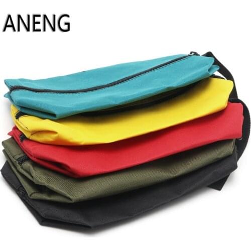 ANENG Small Metal Parts Tool Storage Bag Waterproof Multifunctional Utility Oxford Bag