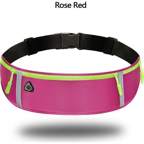 New Waist Bag Waterproof Running Waist Bag Running Belt Bags Men Women for Phone Jogging Bags Outdoor Sports Light Waist Bags