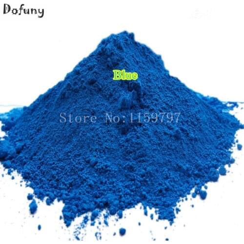 NEON Blue Color Fluorescent Phosphor Pigment Powder for Nail Polish&Painting&Printing,100g/lot Powder Fluorescence