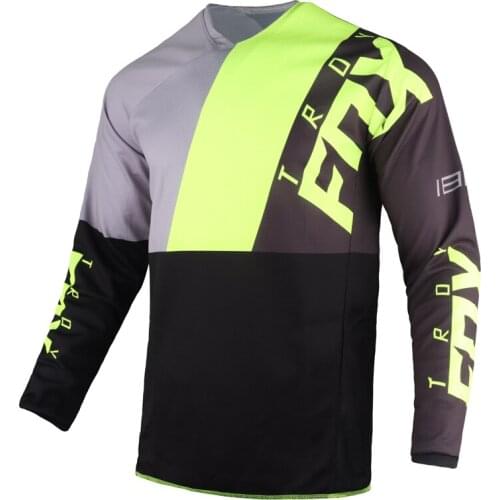 Yellow Black 180 Lovl SE MX Jersey ATV DH BMX Enduro Motocross Dirtbike Riding Offroad Clothes