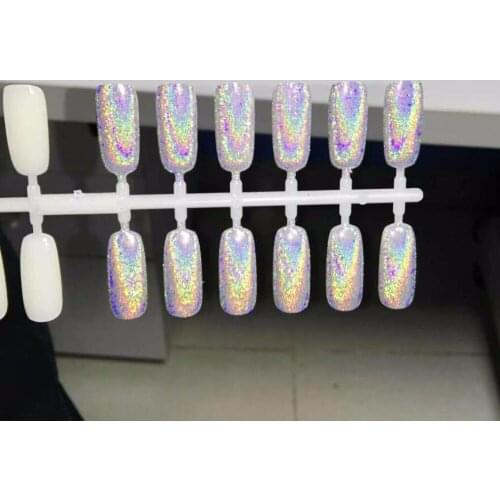 0.5G/Box Holographic powder Holo Powder Unicorn powder Laser Powder Rainbow dust Holographic nails pure quality for nail art