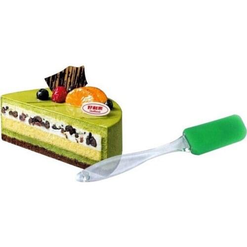 1PCS Silicone Cream Butter Cake Spatula Decorating Baking Scrapper Non-Stick Pastry Tool Bakeware Cooking Tool Random color