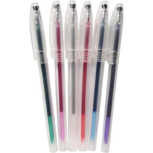 6x Water Soluble Pen Vanishing Fabric Marking Ink Pen DIY Sewing Accessories