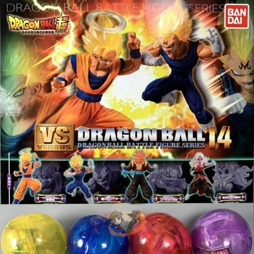 Bandai Gashapon Dragon Ball Vs14 Goku Vegeta Super Four Anime Toy Model Decoration