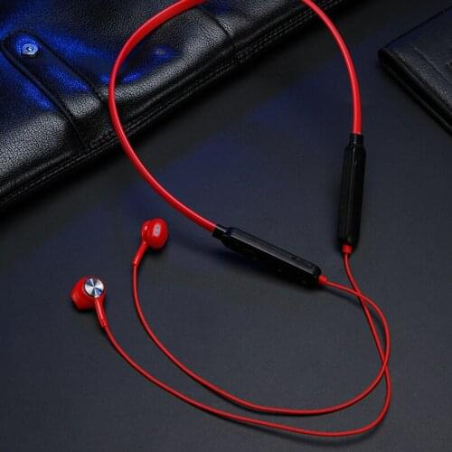 Wireless Bluetooth 5.0 Earphone Neckband Sport Magnetic Earbuds Earphone Stereo Waterproof Headphone With Mic For IPhone Huawei