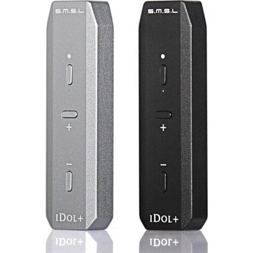 Mirco USB DAC Support OTG 24bit/192KHZ Black Silver IDOL+ Portable Mini USB Audio DAC and Headphone Amplifier