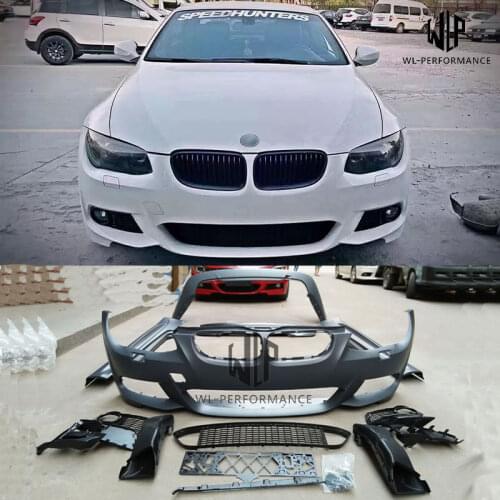 E92 E93 High quality PP Unpainted Car Body Kit Bumper Styling For BMW E92 E93 LCI M-TECH Car Body Kit 10-12