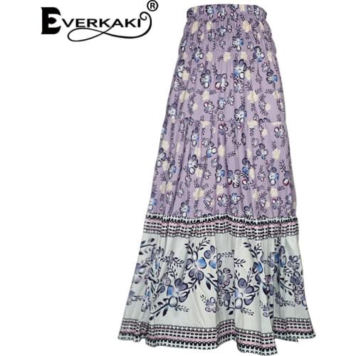 Женские юбки макси Everkaki China At AliExpress