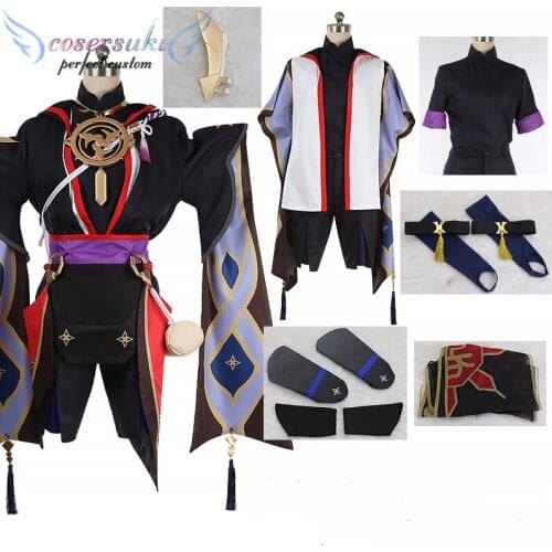 Genshin Impact Scaramouche Cosplay Carnaval Costume Halloween Christmas Costume