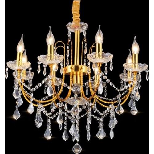 Crystal chandelier crystal bedroom lamp crystal living room lamp crystal KTV room lamp modern crystal lamp