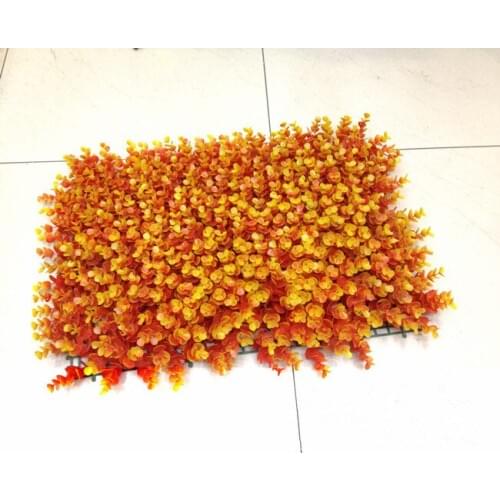 Red eucalyptus simulation turf lawn grass lawn simulation fur factory Low-cost direct sales