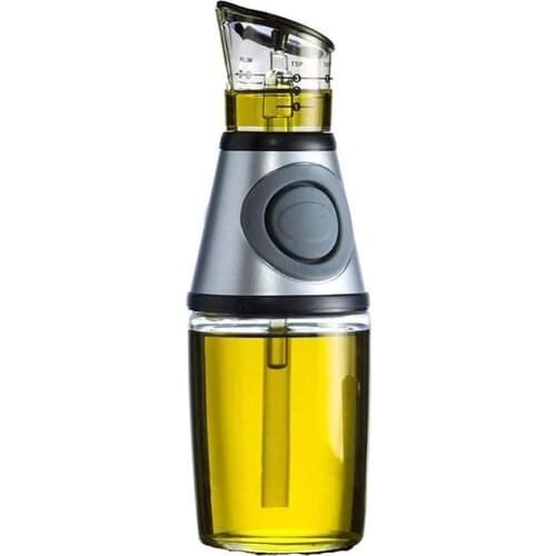 Kitchen Scale Controllable Metering Push Type Healthy Oil Bottle Push-type Oil Can Kitchen Supplies Bottle